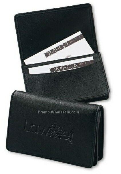 Pinnacle Leather Gusseted Card Case