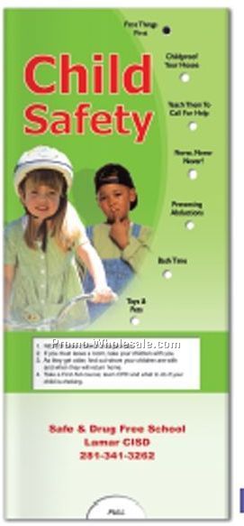 Pocket Slider Chart (Child Safety Tips)