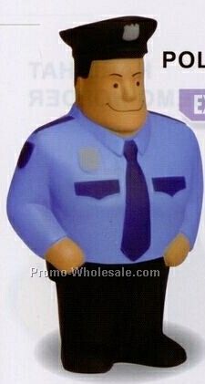 Policeman Squeeze Toy