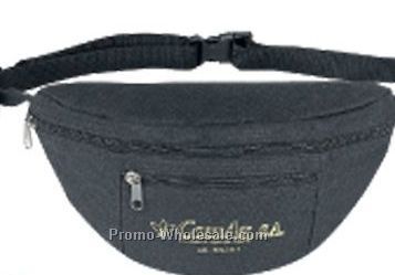 Poly Two Zipper Fanny Pack