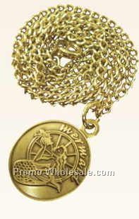 Precious Metals 1" 1/10 10k Gold Filled Die Struck Pendants