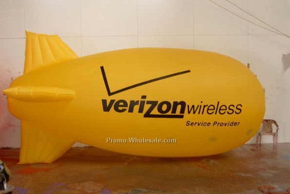 Pvc Blimp With Rigid Fins (20'x7')