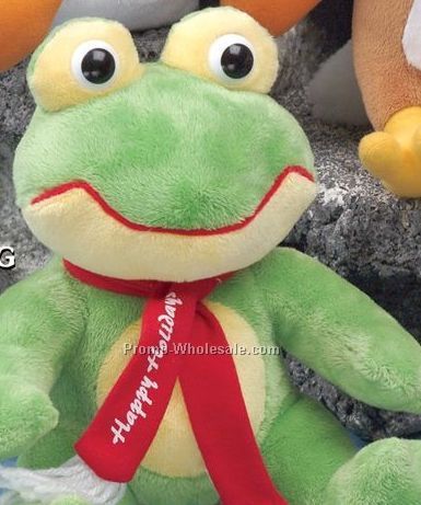 Q-tee Collection Stuffed Frog (9")
