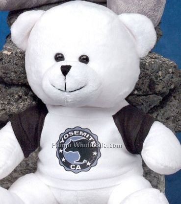 Q-tee Collection Stuffed Polar Bear (9")