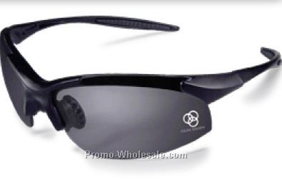 Rad-infinity Silver Frame Safety Glasses W/ Green Mirror Lens
