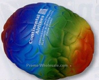 Rainbow Brain Squeeze Toy