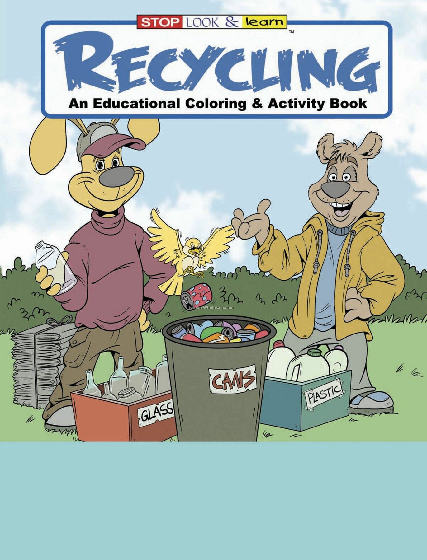 Recycling Coloring And Activity Book