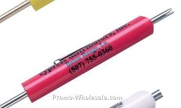 Regular Blade Standard Barrel Valve Core Top Pocket Screwdrivers