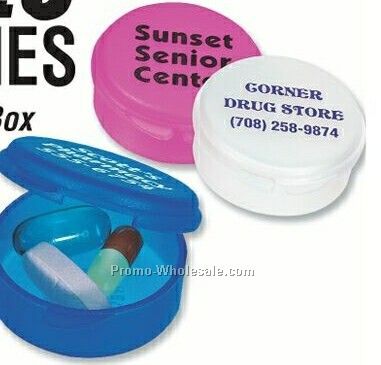 Round Mini Pill Box