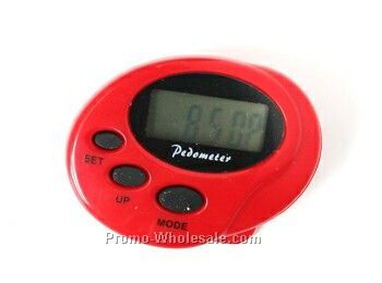 Round Pedometer Multifunction