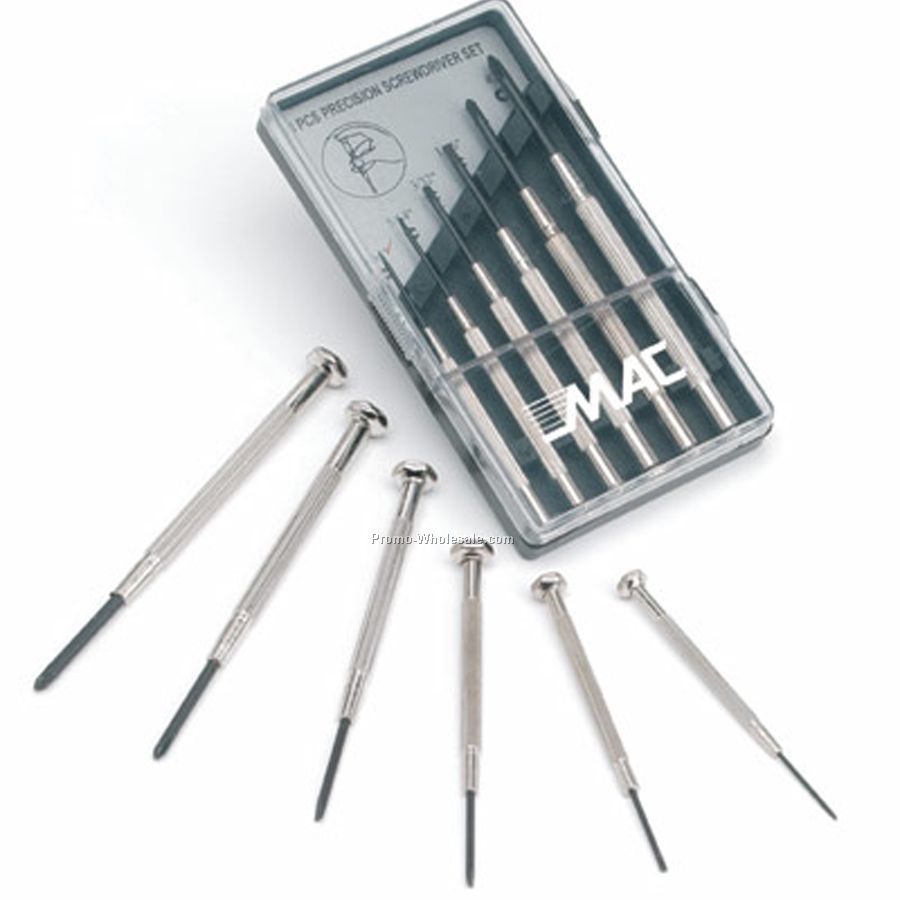 Ruff Ready 6-piece Precision Screwdriver Set