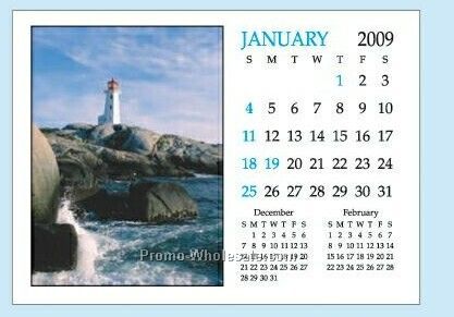 Scenic Calendar Pad 2009