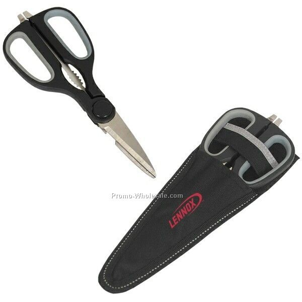 Scissors W/ Carry Pouch (Imprinted)