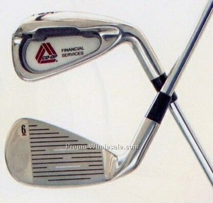 Set Of Golf Irons W/ Chrome Steel Shaft