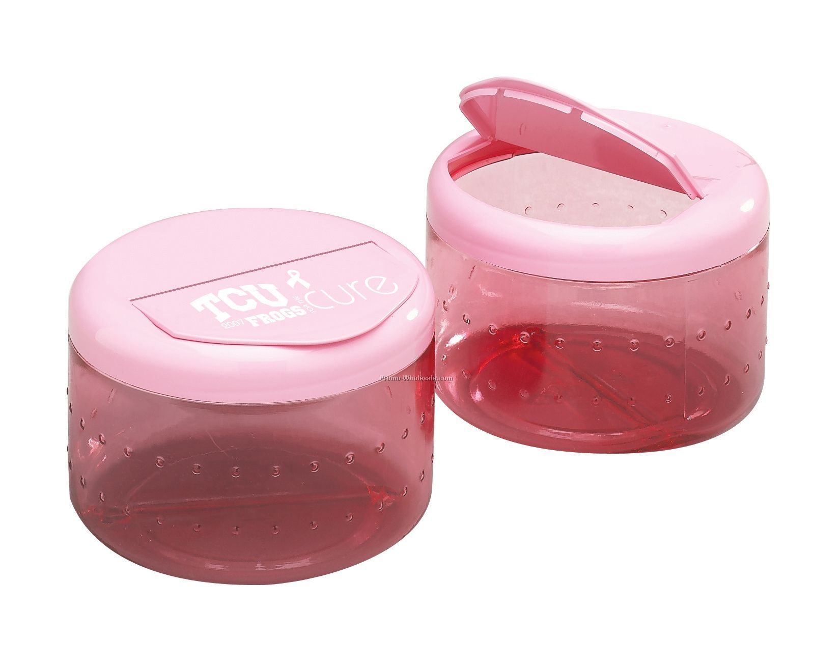 Snap Lid Container- Breast Cancer Awareness