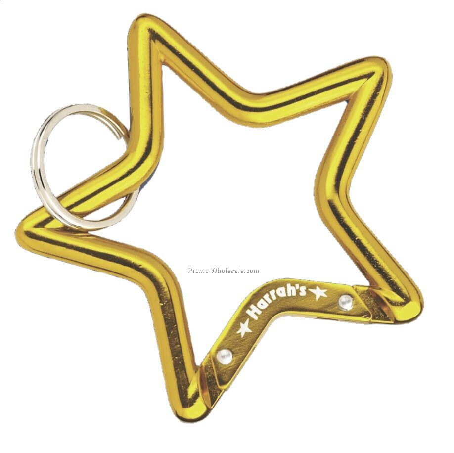 Star Carabiner - Gold