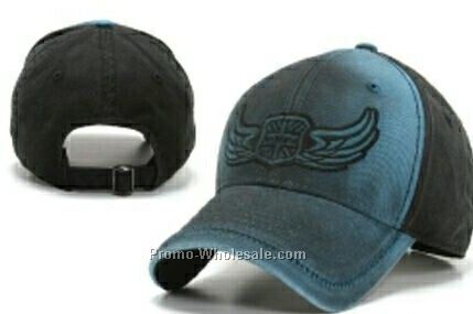 Stock Cap With Wing Design