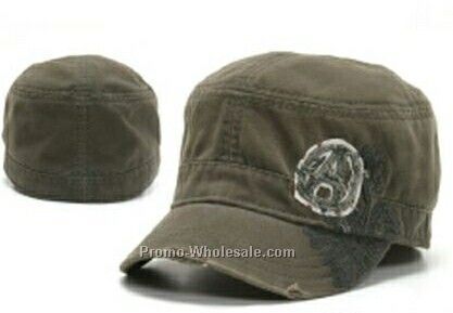 Stock Military With Cap With Round Design