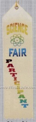 Stock Recognition Ribbon (Pinked) - Science Fair Participant
