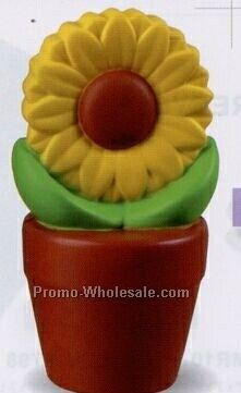 Sunflower In Pot Squeeze Toy