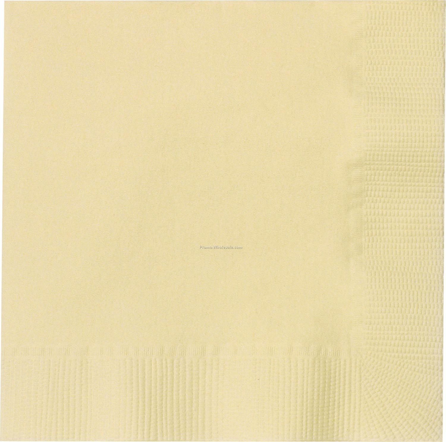 The 500 Line Colorware Ivory White Dinner Napkins W/ 1/4 Fold