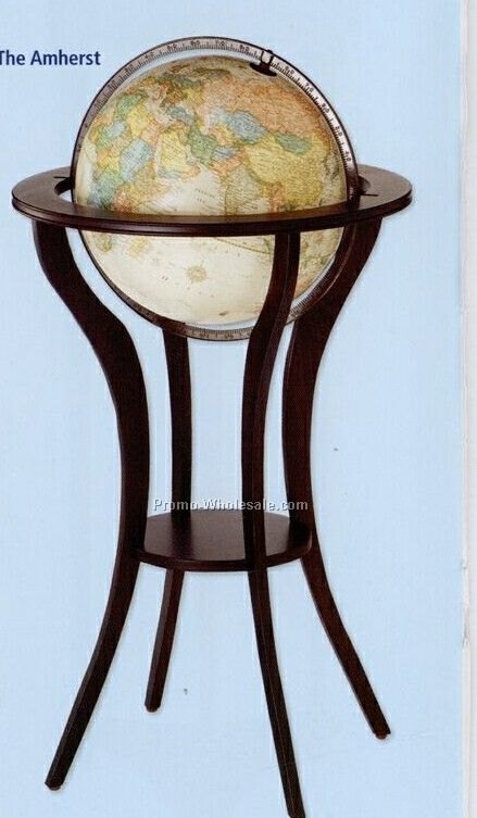The Amherst Blue World Globe