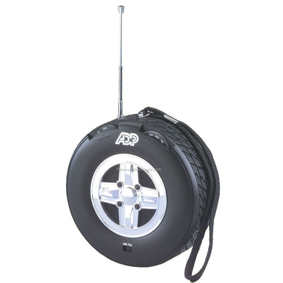 Tire Style AM/ FM Radio