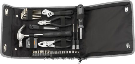 Tool Set With Tote (40 Piece Set)