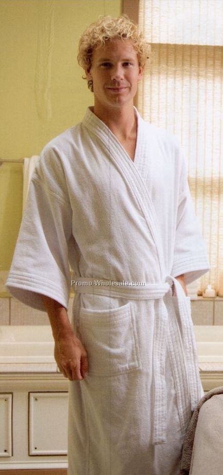 Towels Plus By Anvil Deluxe Bath Robe (Osfa)