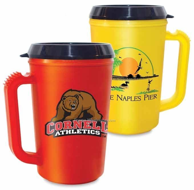 Travel Mug, Made In The Usa, Insulated, 22oz.