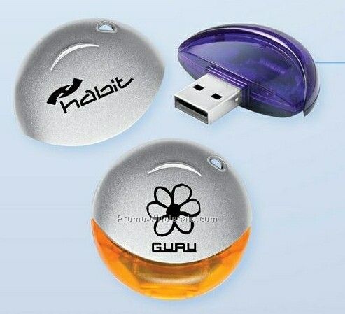 USB 2.0 Orbit Flash Drive Or