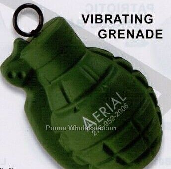 Vibrating Grenade Squeeze Toy