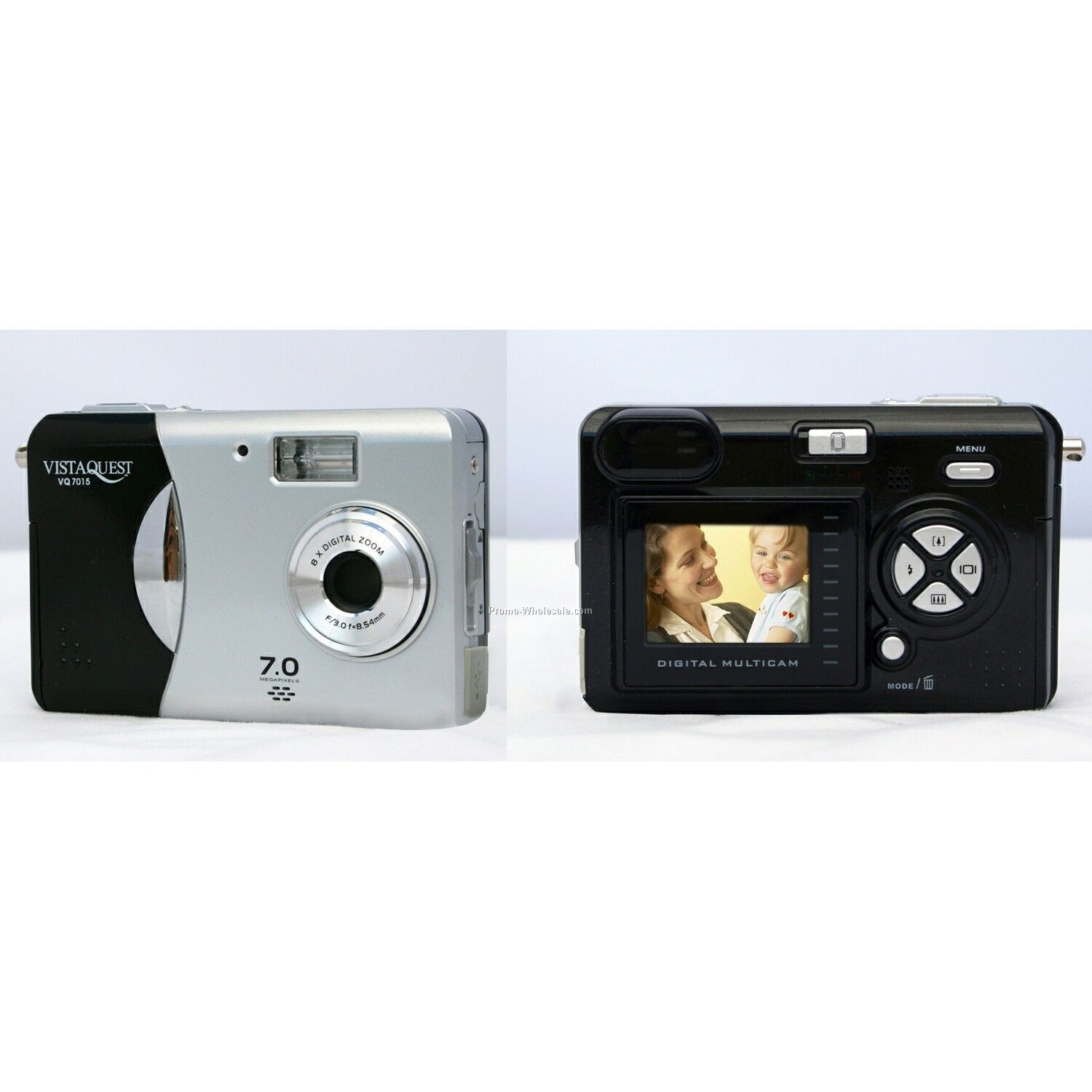 Vistaquest 7mp Digital Camera W/ 8x Digital Zoom