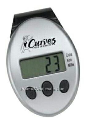 Walker Pedometer With Pocket Clip (Standard Shipping)