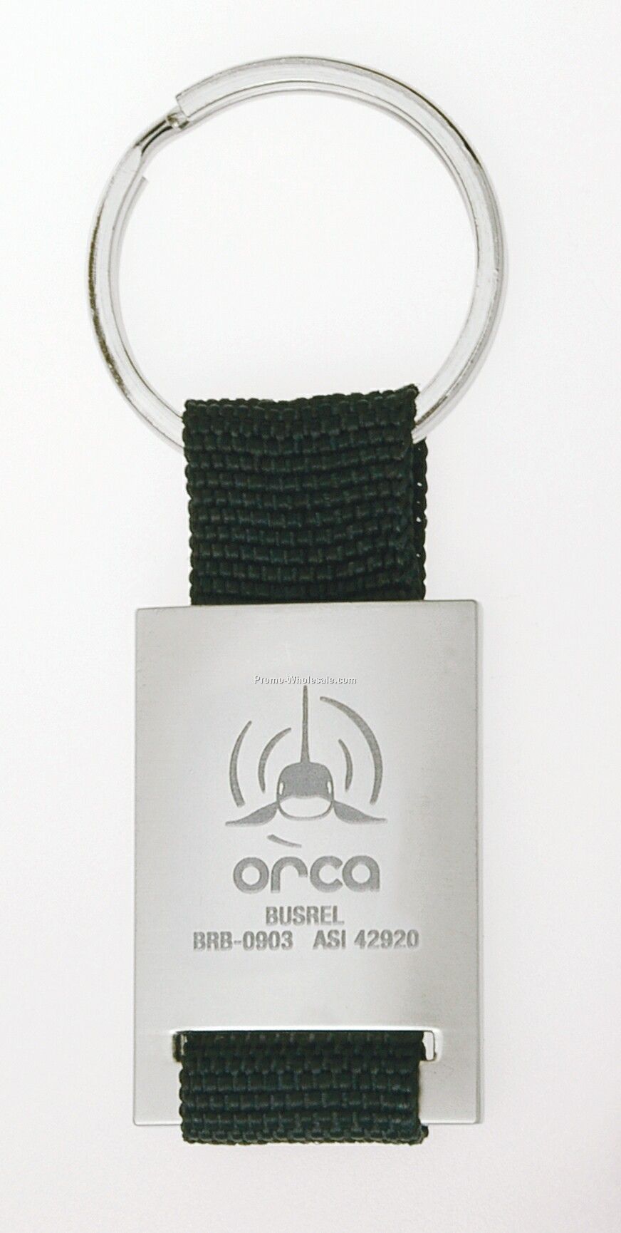 Web Strap Metal Key Holder (3-1/2"x1-1/16")