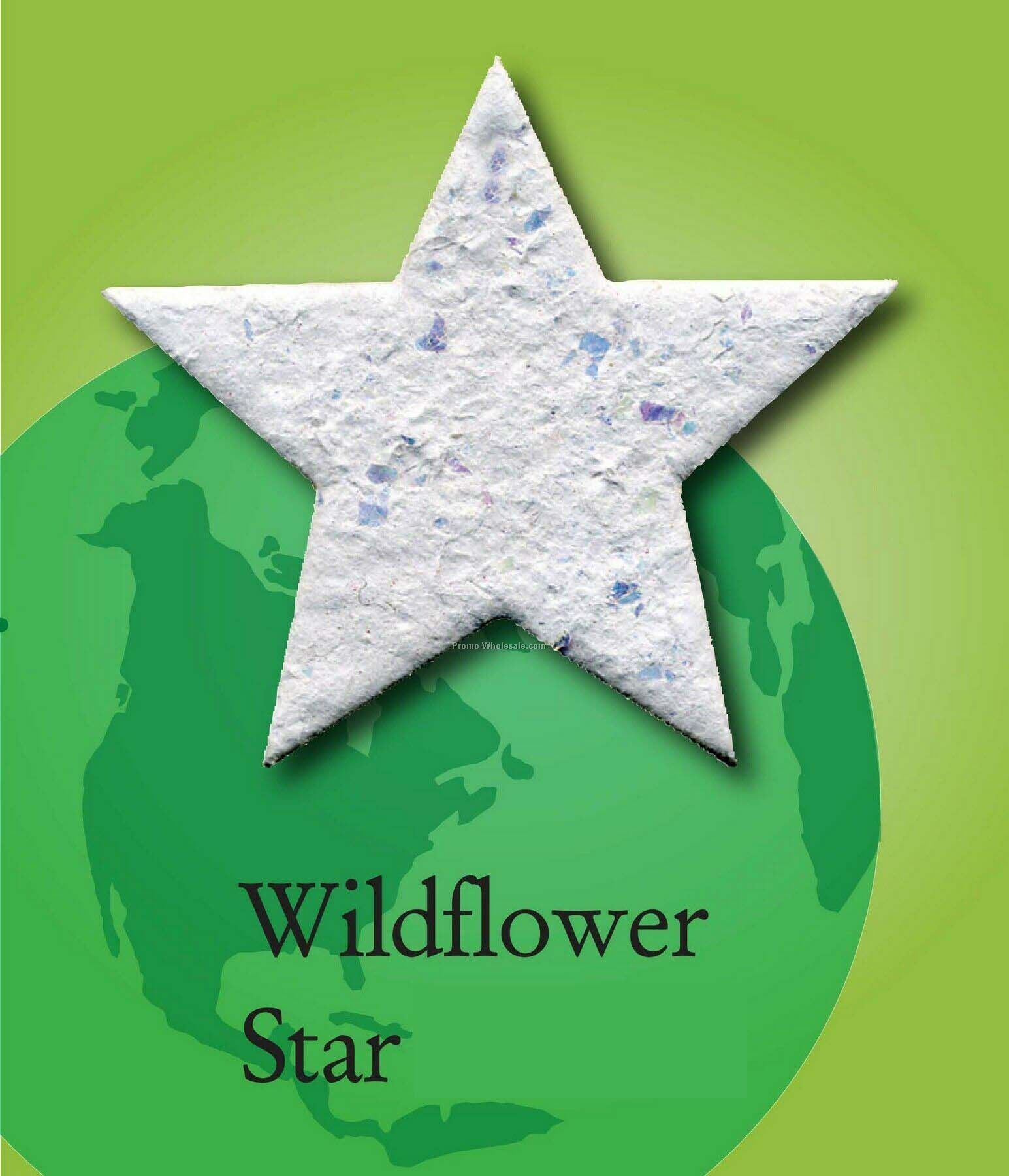 Wildflower Star Handmade Seed Plantable Mini