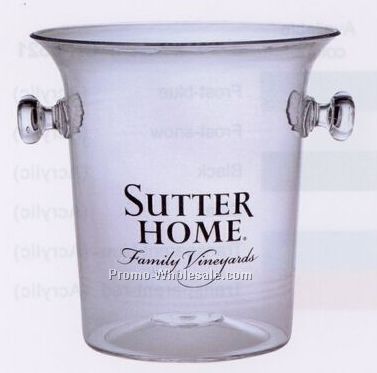 Wine Bucket With 2 Handles (Black)