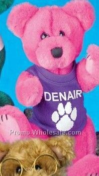 Winnie Bear Jointed Arms & Legs Pink Bear (8")