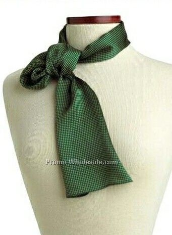 Wolfmark Carlton Silk Scarf - Green