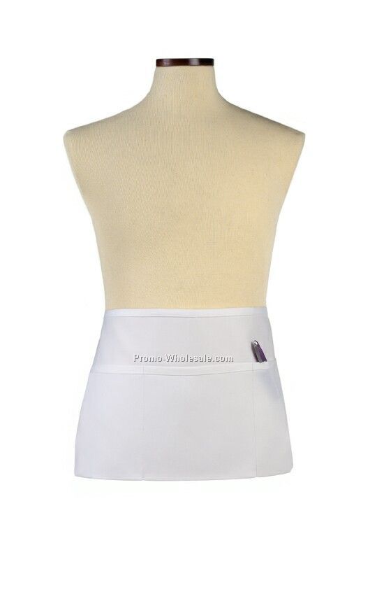 Wolfmark Waist Apron - White