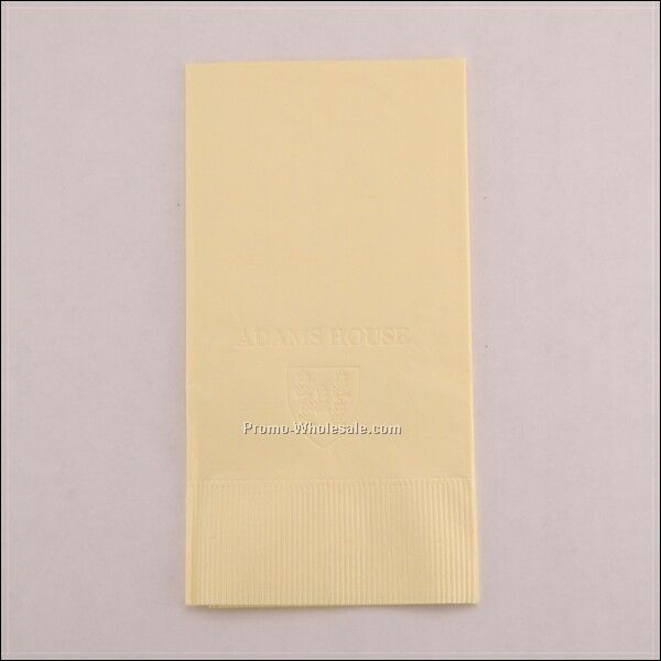 Yellow 3 Ply Colored Dinner Napkin