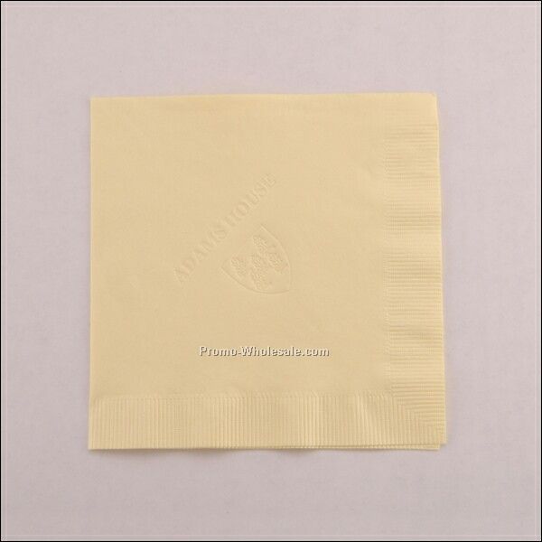 Yellow 3 Ply Colored Luncheon Napkin