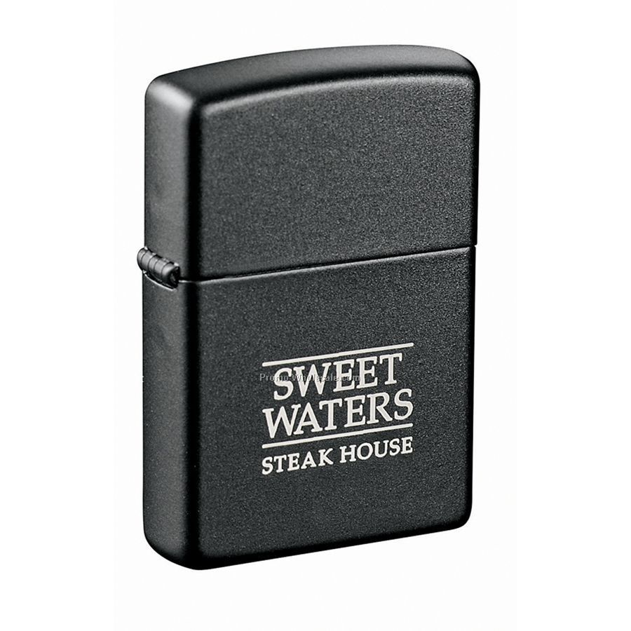 Zippo Windproof Lighter (Black Matte)