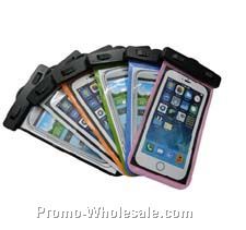 Multi-color PVC mobile phone bag, swimming waterproof pouch, universal size for any mobile