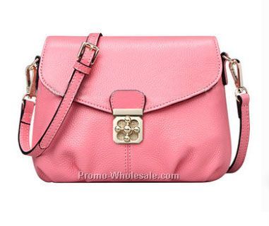 Long strap women leather handbag for girls pu leather handbag