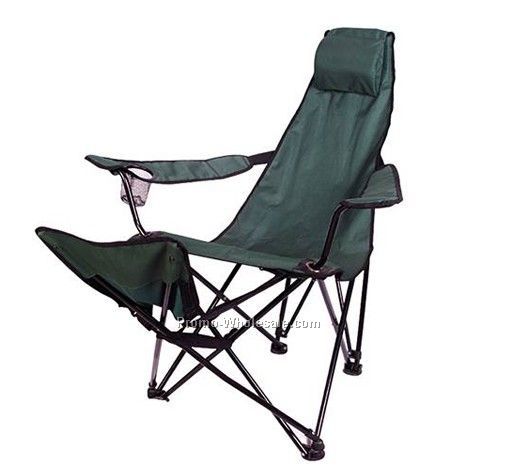 Beach Chair with Cup holder, Folding Chair with Armrest