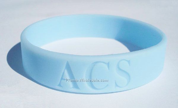 Debossed Silicone Wristbands