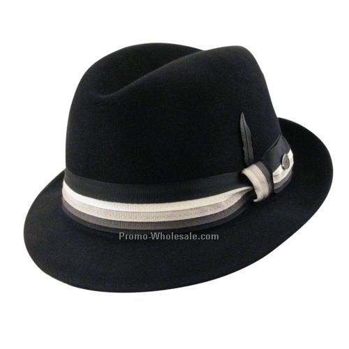 Men's wool fedora