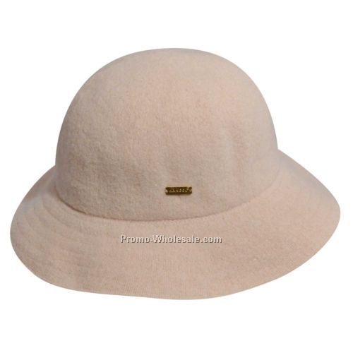 Beige wool's hat