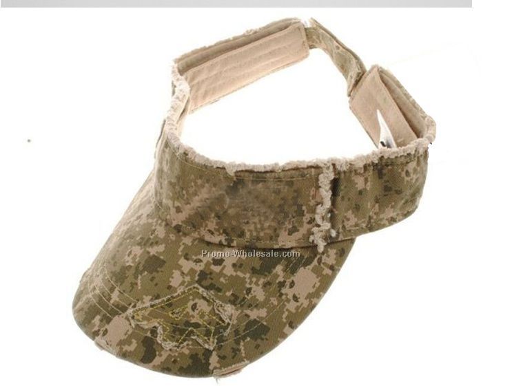 Tactical camo visor